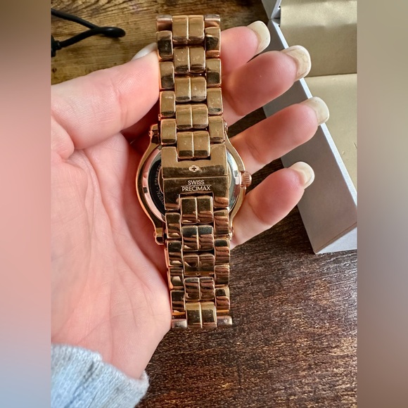 NWT Swiss Precimax Women’s Rose Gold Watch - Picture 7 of 9